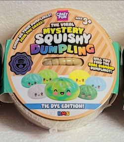 Authentic Crazy Fun Mystery Squishy Dumpling toy. $20 Each