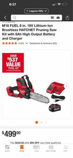 Chainsaw Milwaukee
