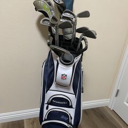 Complete Man’s Golf Club (Ping Set With NFL Golf Bag)