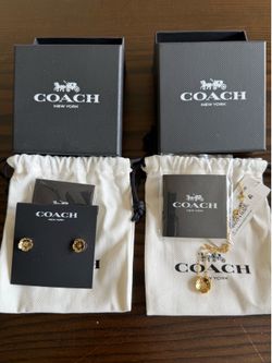 Authentic Coach Retail Jewelry Set – Brand New
