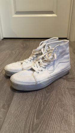 White Hightop Vans