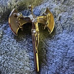 Hard Jewelry “Religion Is War” Pendant