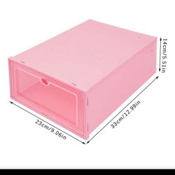 Pink Shoe Boxes