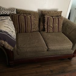 Soda and loveseat for sale