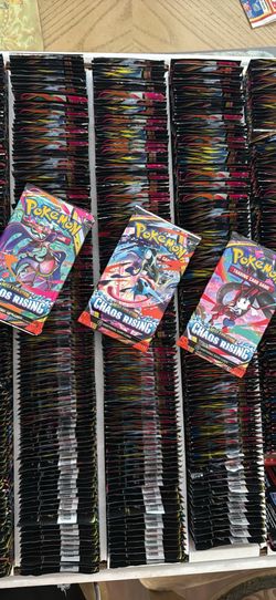 Chaos Rising Pokemon Packs