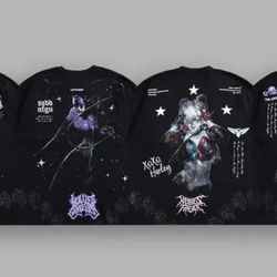 New Darc Sport X BATMAN VS JOKER [Med] “SIDE BY SIDE” OVERSIZED TEE BOX SET