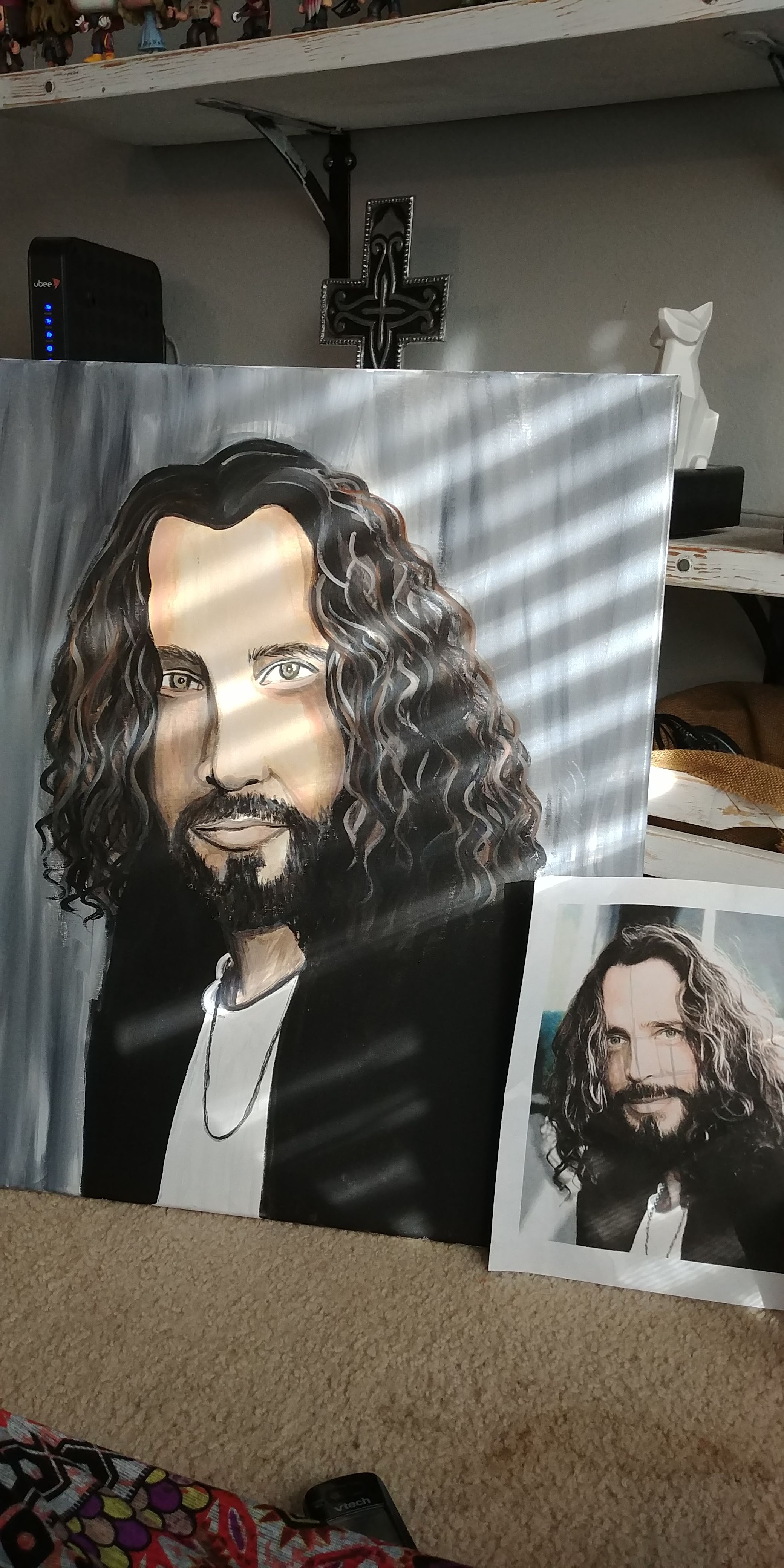 Chris Cornell painting