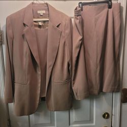 NWOT Amanda Smith Woman 3pc Skirt Suit 