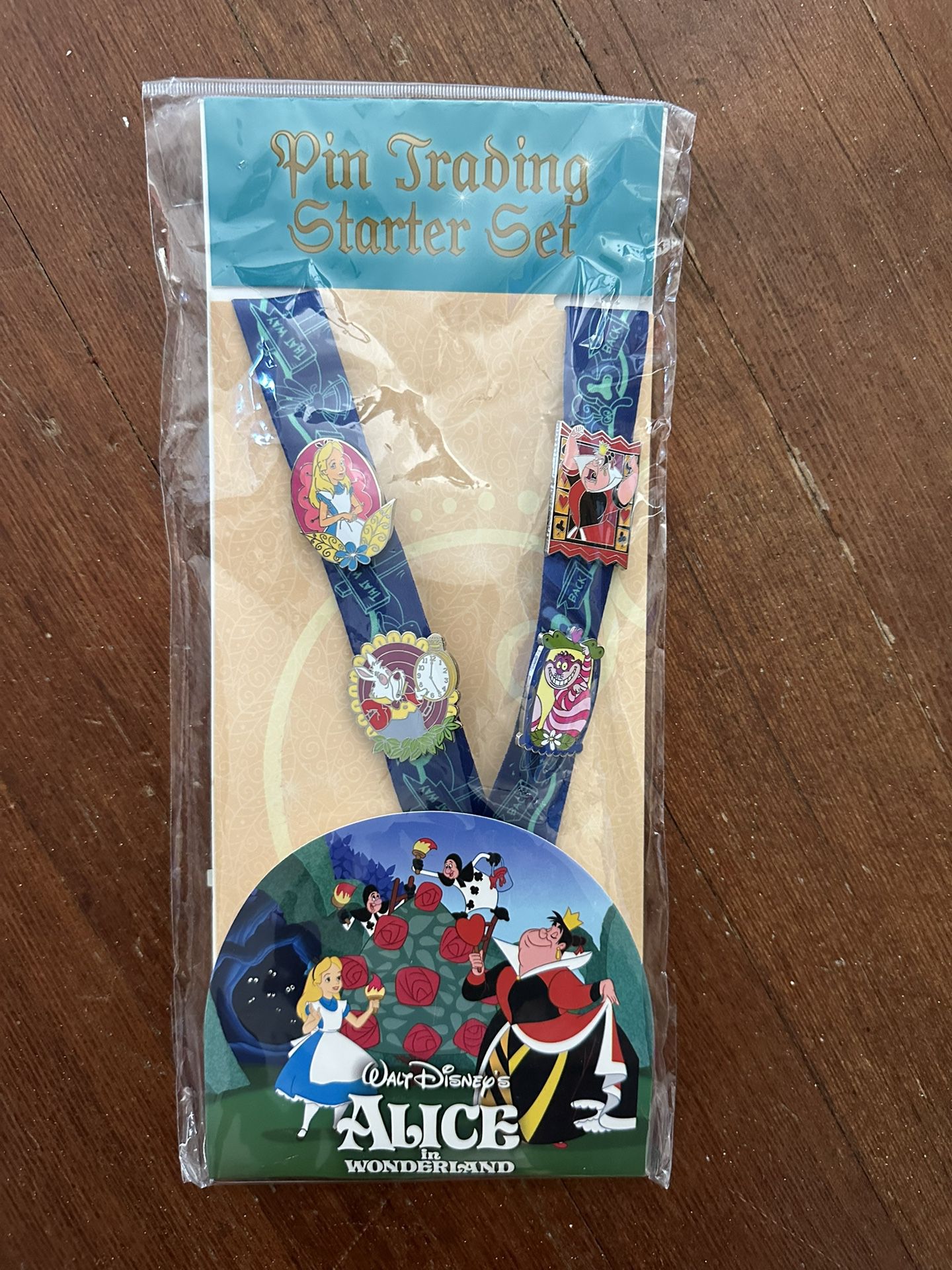 Official Disney Alice In Wonderland Enamel Pin Set
