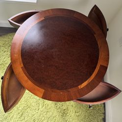 Vintage 4-Drawer Side Table