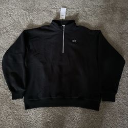black alo quarter zip