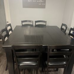 Dining Table With 8 Chairs 