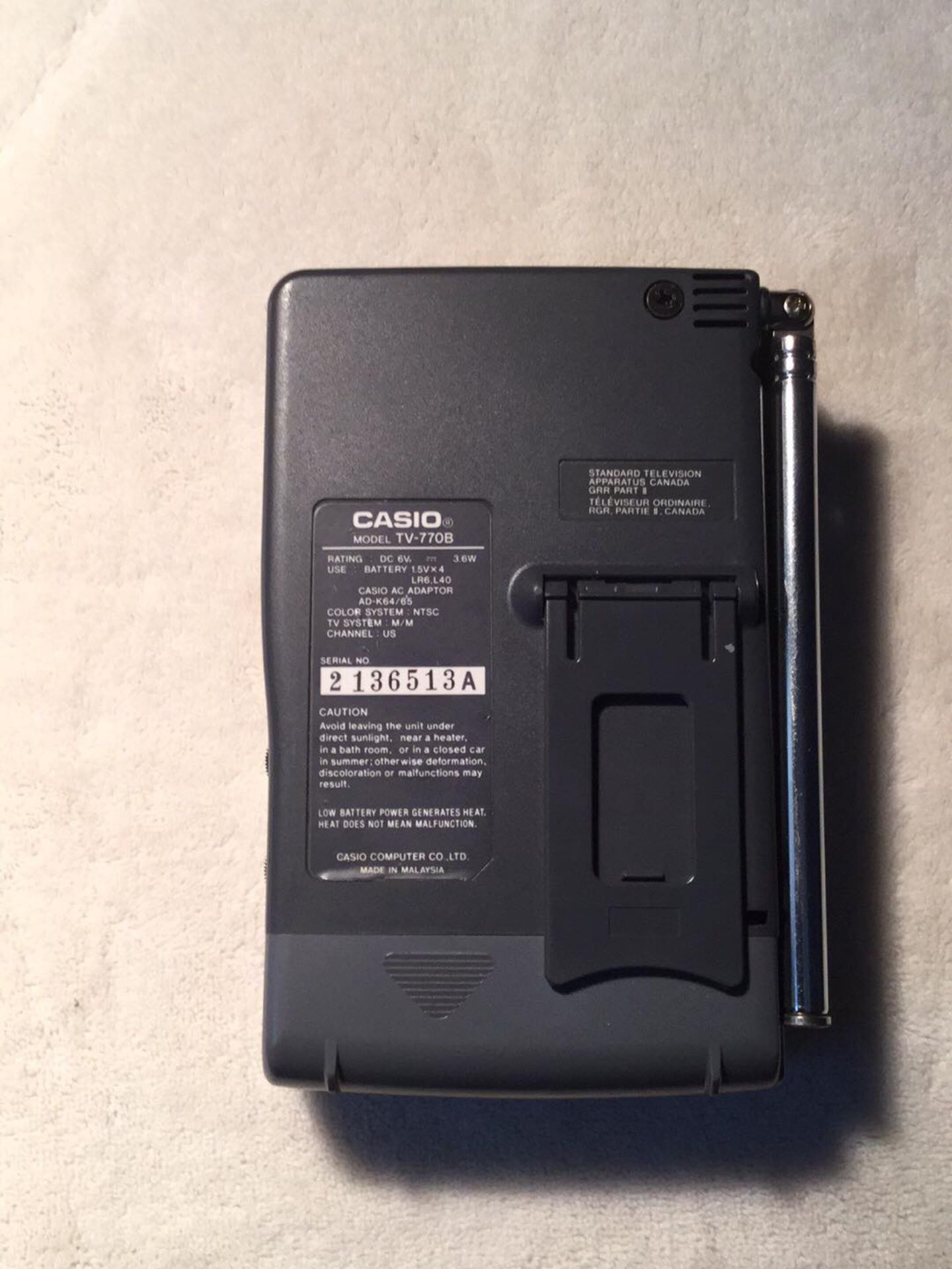 Casio portable TV for Sale in Las Vegas, NV - OfferUp