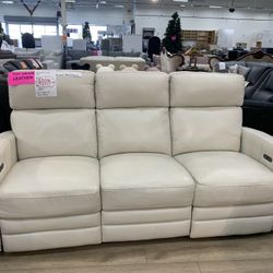 Altera Leather Sofa Power Recliner