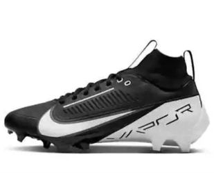 Men's Nike Vapor Edge 360 Pro 2 Black White Football Cleats Sz 11🏈