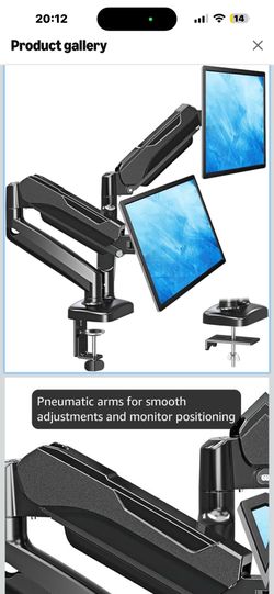 🚀 UPGRADE YOUR DESK: MOUNTUP Premium Dual Monitor Stand 🚀