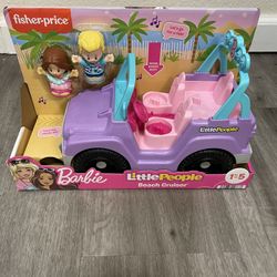 Kids Barbie Jeep New