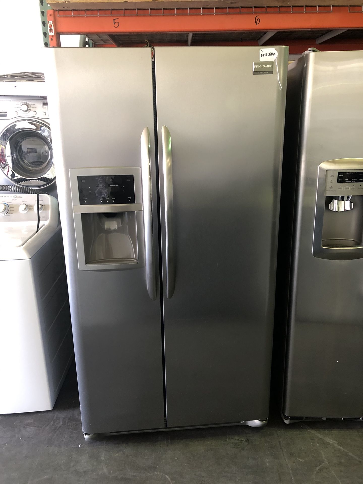 Frigidaire Stainless steel fridge