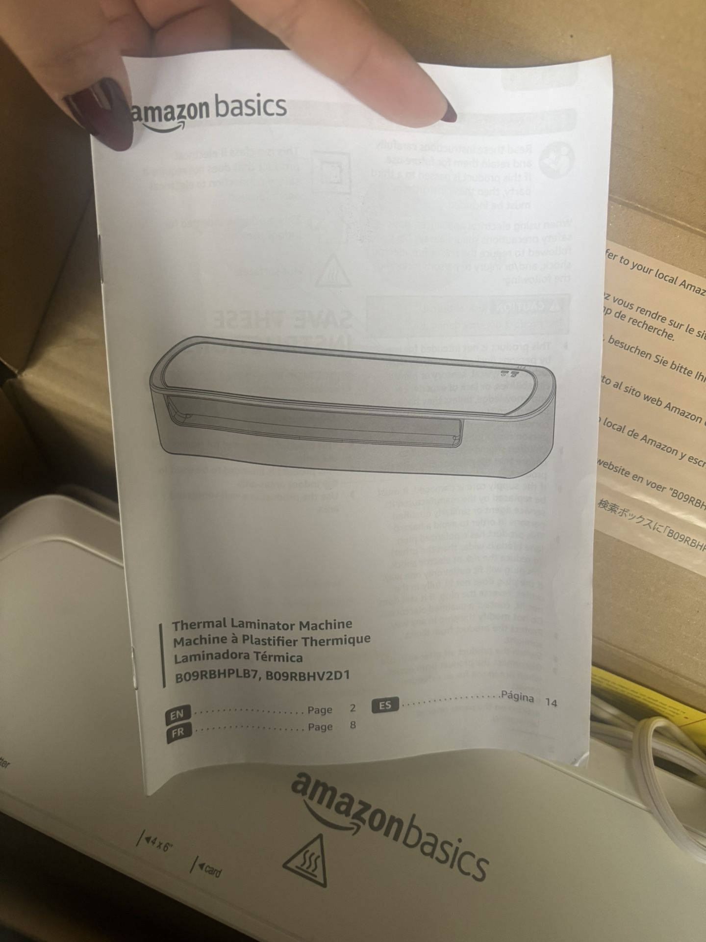 Laminating Machine With Pouches