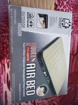 Queen air mattress (may have small leakage)