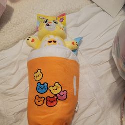 Carebears Dog/Pup Toy With Squeaker New
