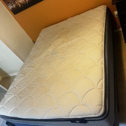Queen mattress Box Spring And Frame 