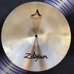 Zildjian A Series 16” Medium Thin Crash Drum Cymbals BRAND NEW Retails for $289