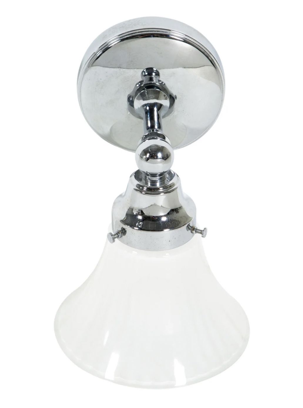 RESTORATION HARDWARE SILVER LIGHTING SCONCE (1) Available