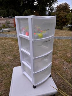 4-tier shelf storage