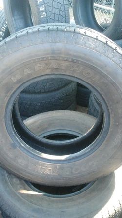 Set of Goodyear Marathon st235 80r16