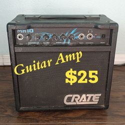 CRATE MX10 Guitar Amp **Works Great**
