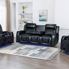 3pcs Power Reclining Sofa, Loveseat And Recliner