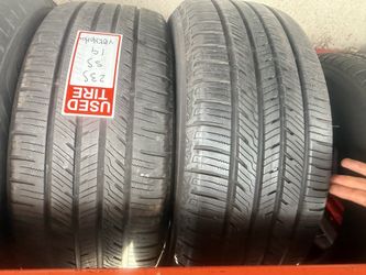 2 used tires 235/55r19 Yokohama ‼️💵free installation and balance 👌💰
