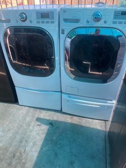 LG washer, and dryer electric working