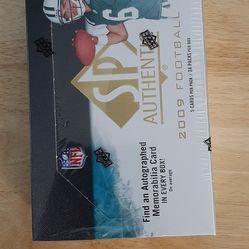 2009 Upper Deck Sp Football Sealed Hobby Box