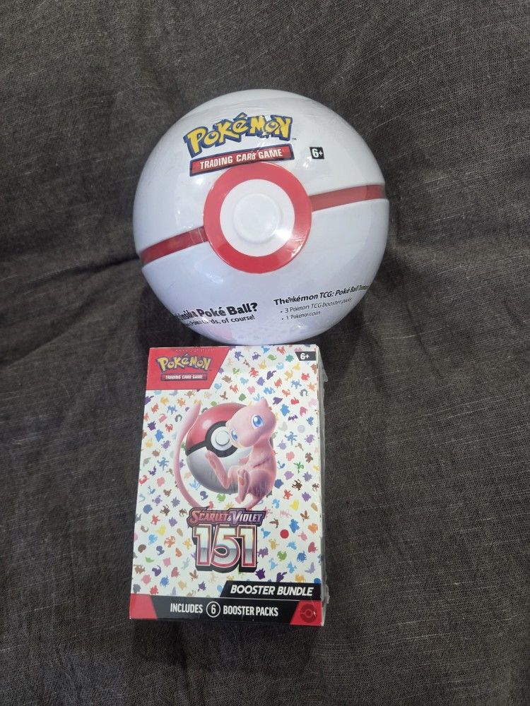 Pokemon 151 Booster Bundle And Pokeball For Sale Or Trade