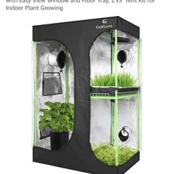 Grow Tent, LED Grow Light, & Dehumidifier 
