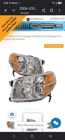 Honda Pilot complete headlight sllll