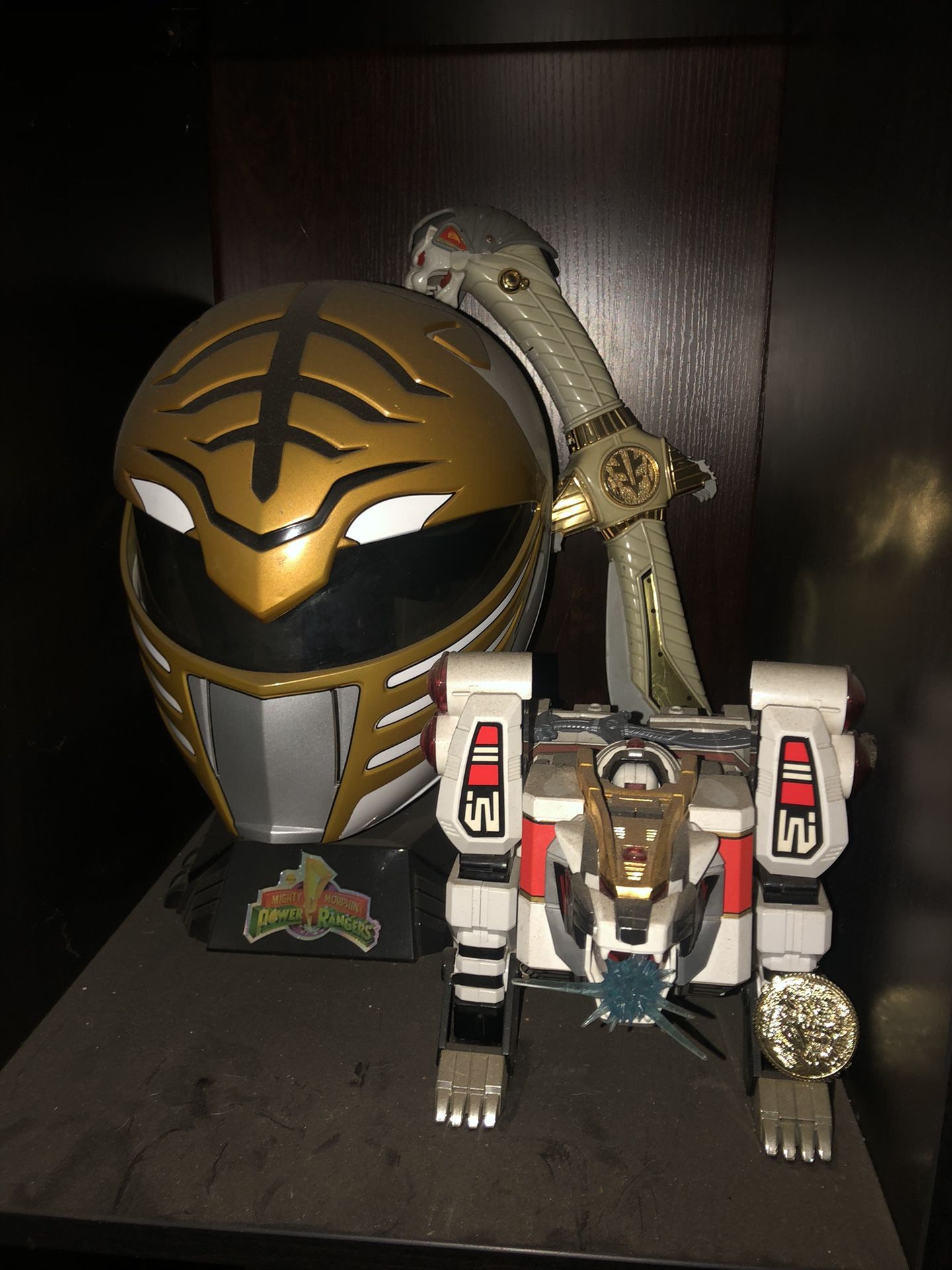 Power Rangers White Tiger Set
