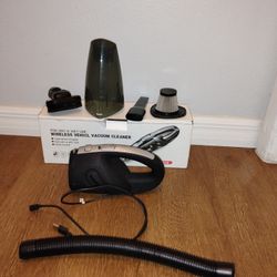 HAND HELD CORDLESS VAC
