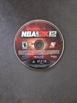 PS3 NBA 2K12 Disc Only
