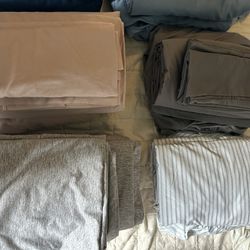 8 King Size Bed Sets $60 OBO
