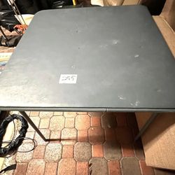  Blue Folding Card Table $20