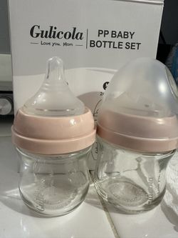 Baby Bottle Glass 