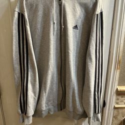 Adidas Zip Up Hoodie Men’s XL (fleece)