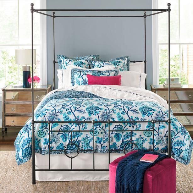 Frontgate Metal Canopy Bed Queen Size