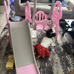 Indoor Or Outdoor Toddler Swing Set 