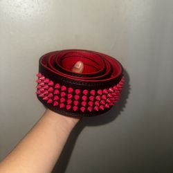 Alucinico Black Studded Guitar Strap