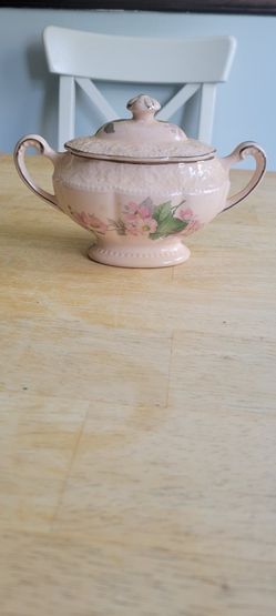Edwin M. Knowles China Sugar Dish
