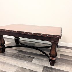 Solid Wood Coffee Table (Good Condition)